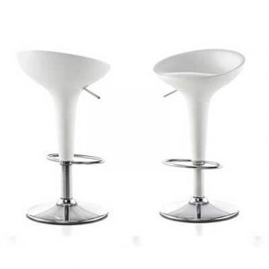 Bombo Stool Replica (White)