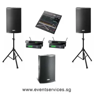 Sound System Rental for Dinner and Dances (up to 150 pax)