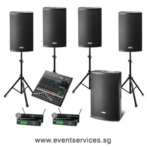 Sound System Rental Singapore (200 to 350 pax)