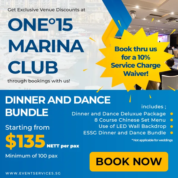 ONE°15 Marina Dinner and Dance Bundle