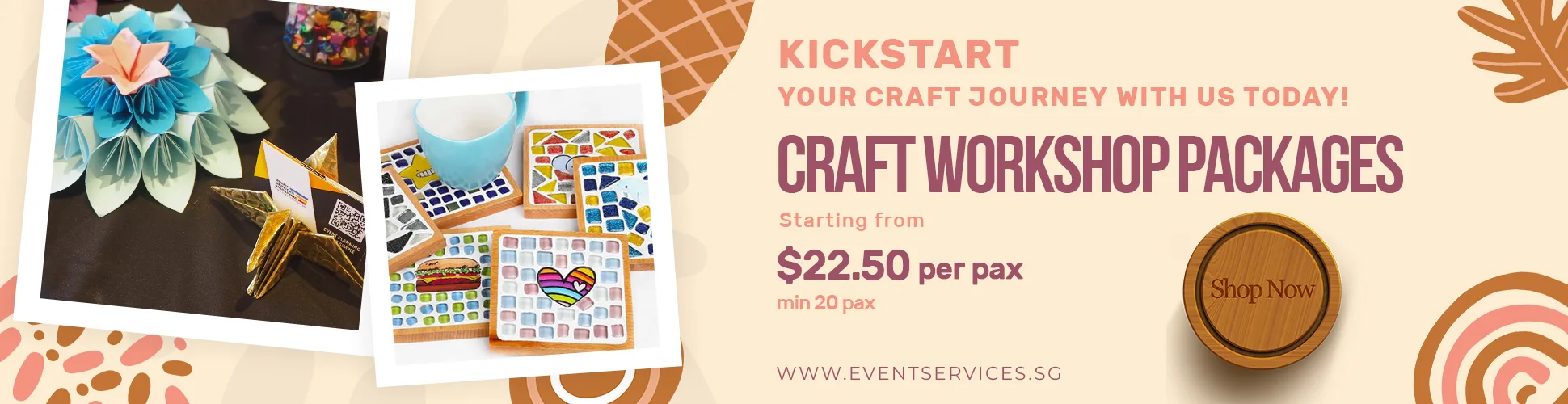 Craft Workshops - Event Services Singapore