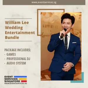 William Lee Wedding Emcee - Wedding MC - Wedding Entertainment -Event-Services-Singapore