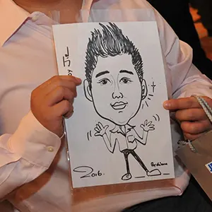 Caricaturist - Event Services Singapore