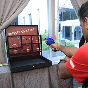 Gangsta Shootout – Table Box Games - Event Services Singapore