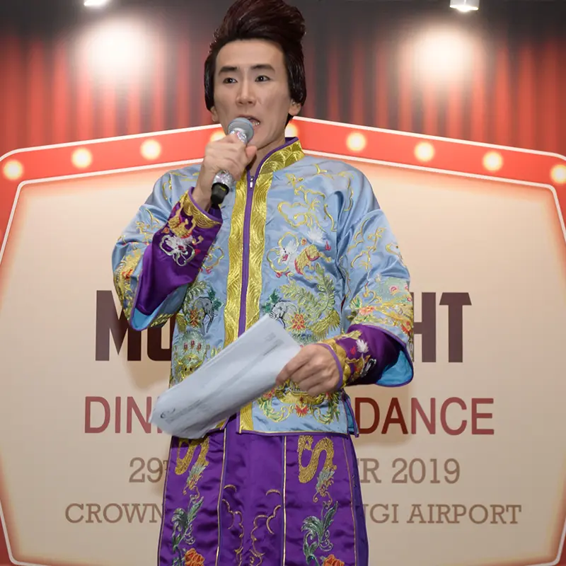 Wayne Chua - Event Host - Emcee - Event Services Singapore