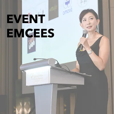 Emcee Singapore Event Show Host Conference Emcee Dinner and Dance Emcee Event Services Singapore
