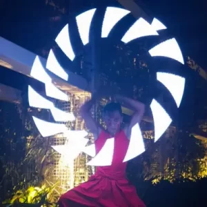 LED Poi - Performances - Showtimes - Stage Shows - Dinner and Dances - Event Services Singapore