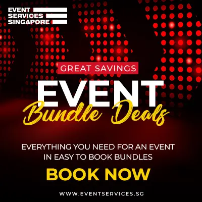 Event Bundles Corporate Dinners Dinner and Dances Virtual Events Hybrid Events Event Services Singapore