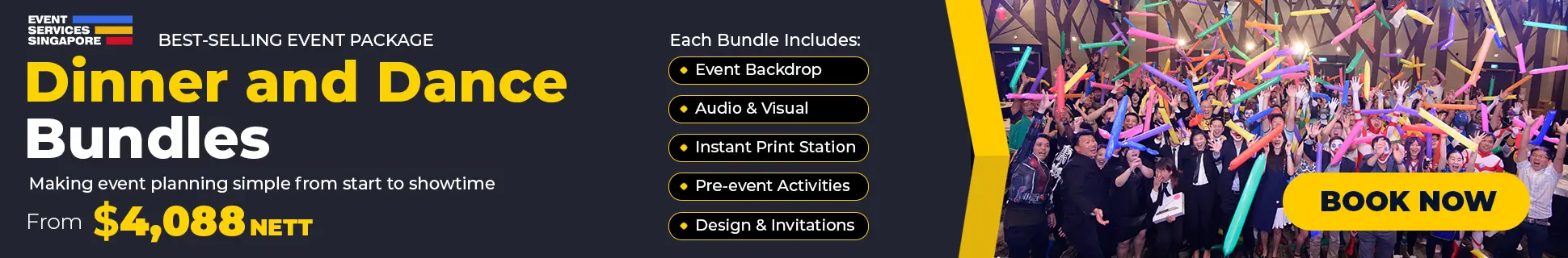Dinner and Dance Bundle Banner - Event Services Singapore Dinner and Dance Bundle Banner Event Services Singapore