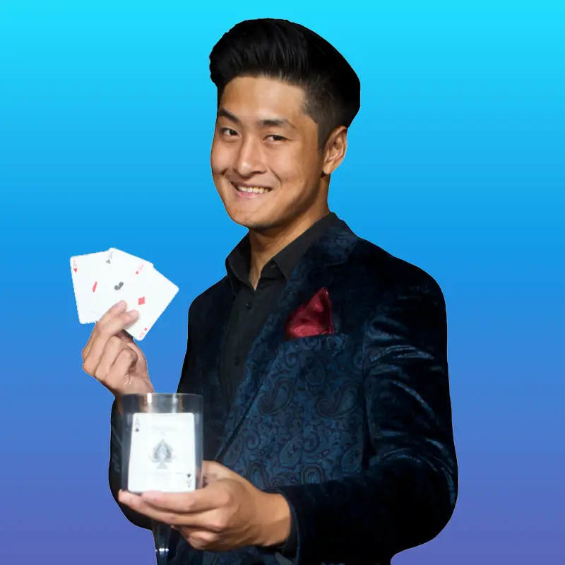 Magician Kai Emmanuel - Close up Magic - Magic Showtimes - Stage Shows - Dinner and Dances - Event Services Singapore